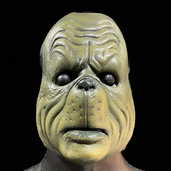 The Mean One Latex Mask Dark Green-in stock