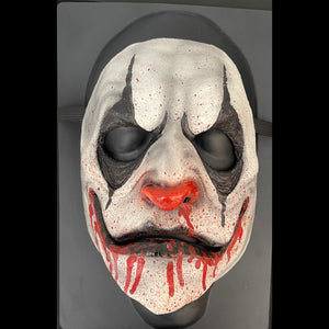 Jester Latex Mask Red Drips-in stock