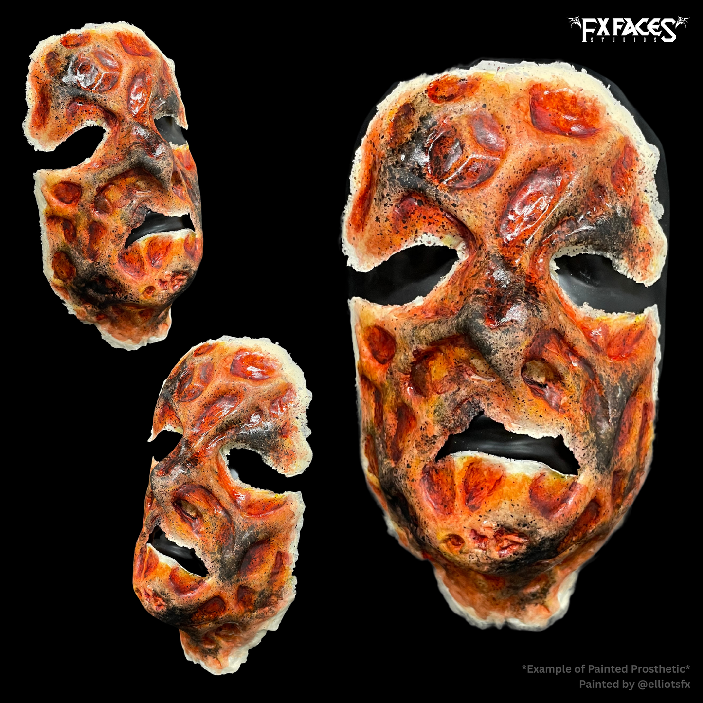 Scarred Foam Latex Prosthetic