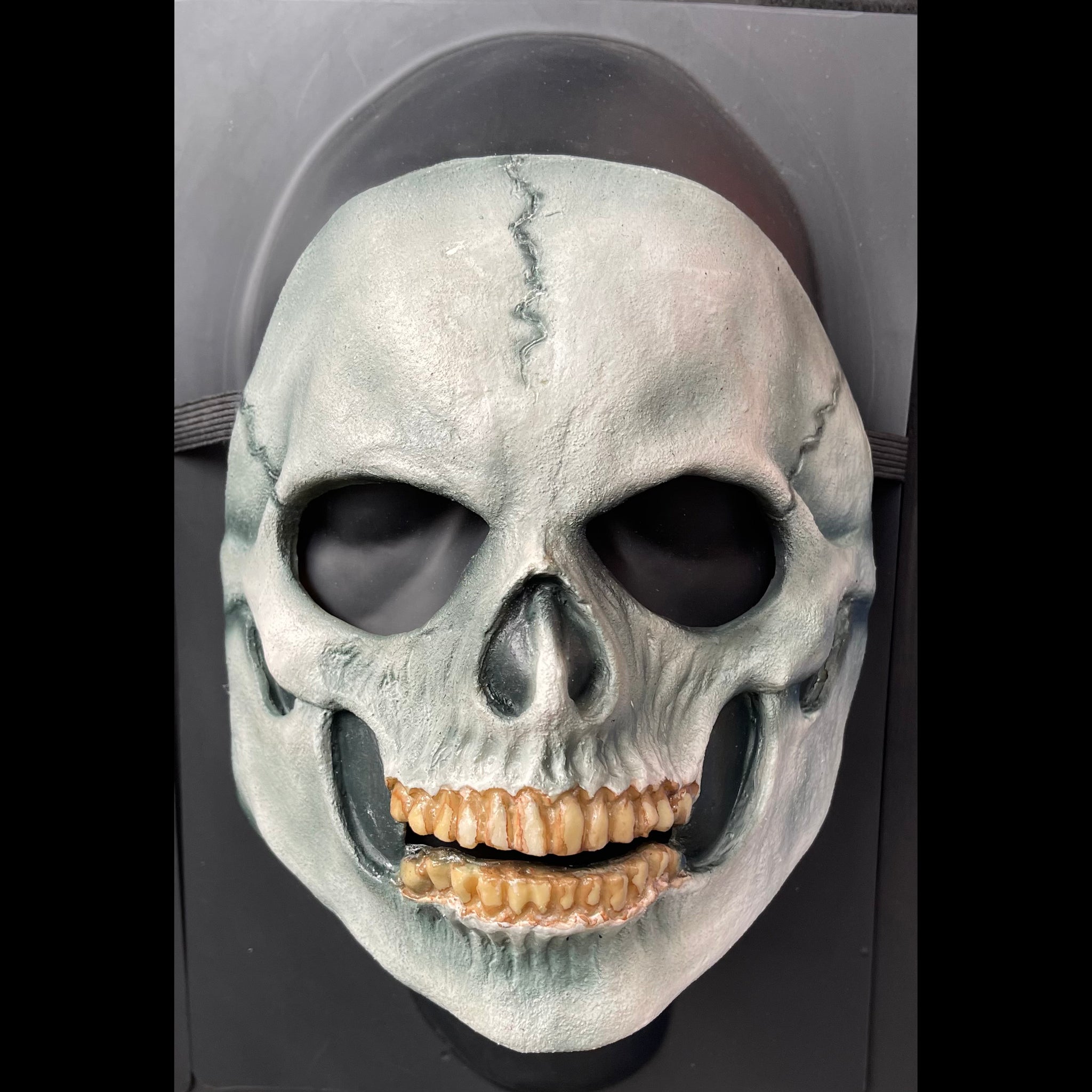 Skull Latex Mask White-in stock