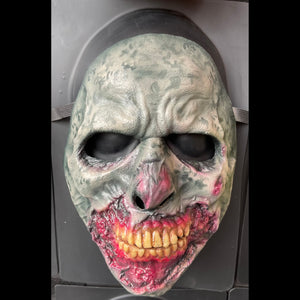 Zombie Meat Latex Mask Grey-in stock