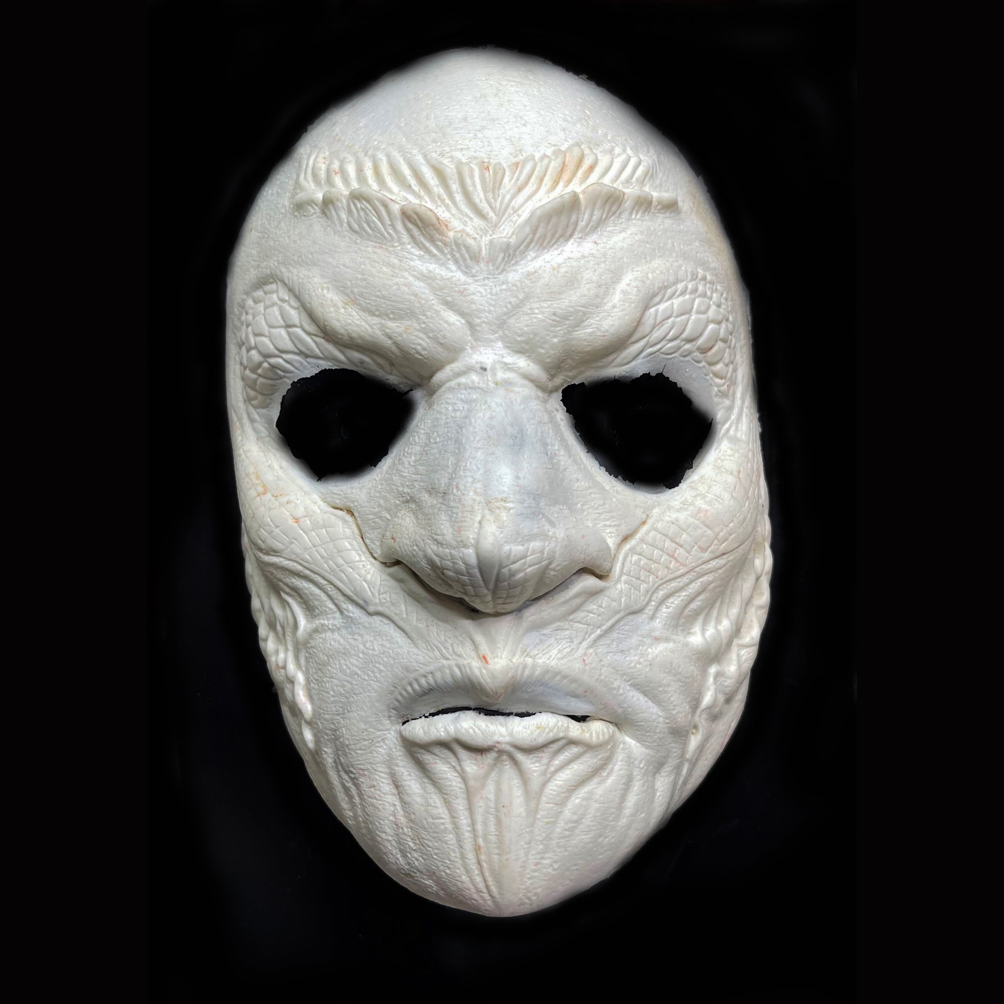 White Face Mask Foam Latex
